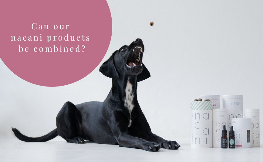 Can our nacani CBD products be combined?